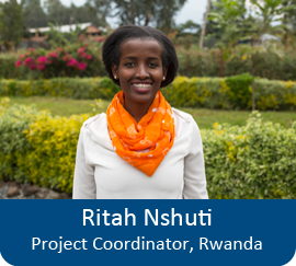 Ritah Nshuti, Project Coordinator, Rwanda