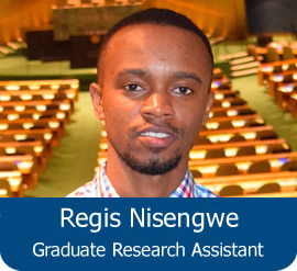 Regis Nisengwe, Graduate Research Assistant