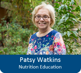 Patsy Watkins, Nutrition Education