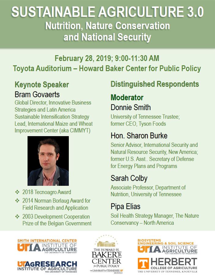 Sustainable Agriculture 3.0 flyer