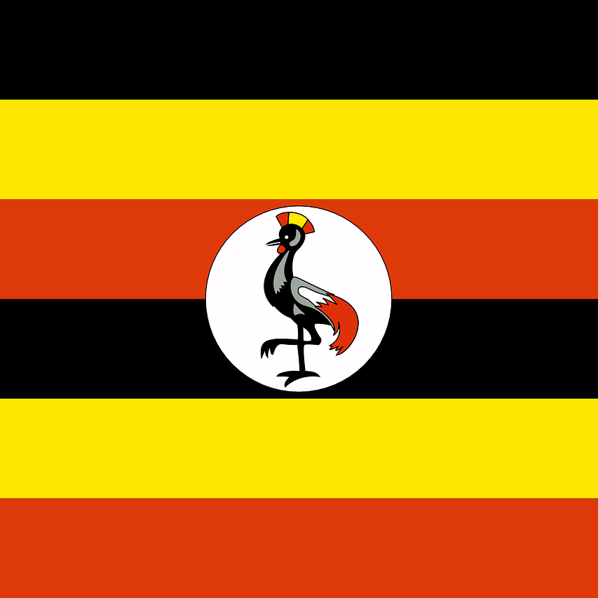 Flag of Uganda 