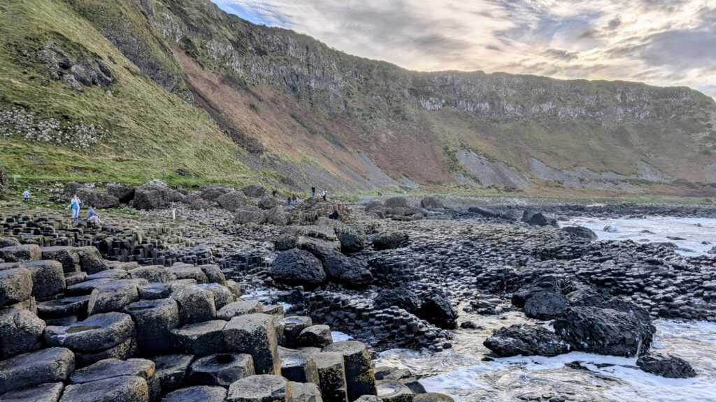 The Giant’s Causeway in Northern Ireland.